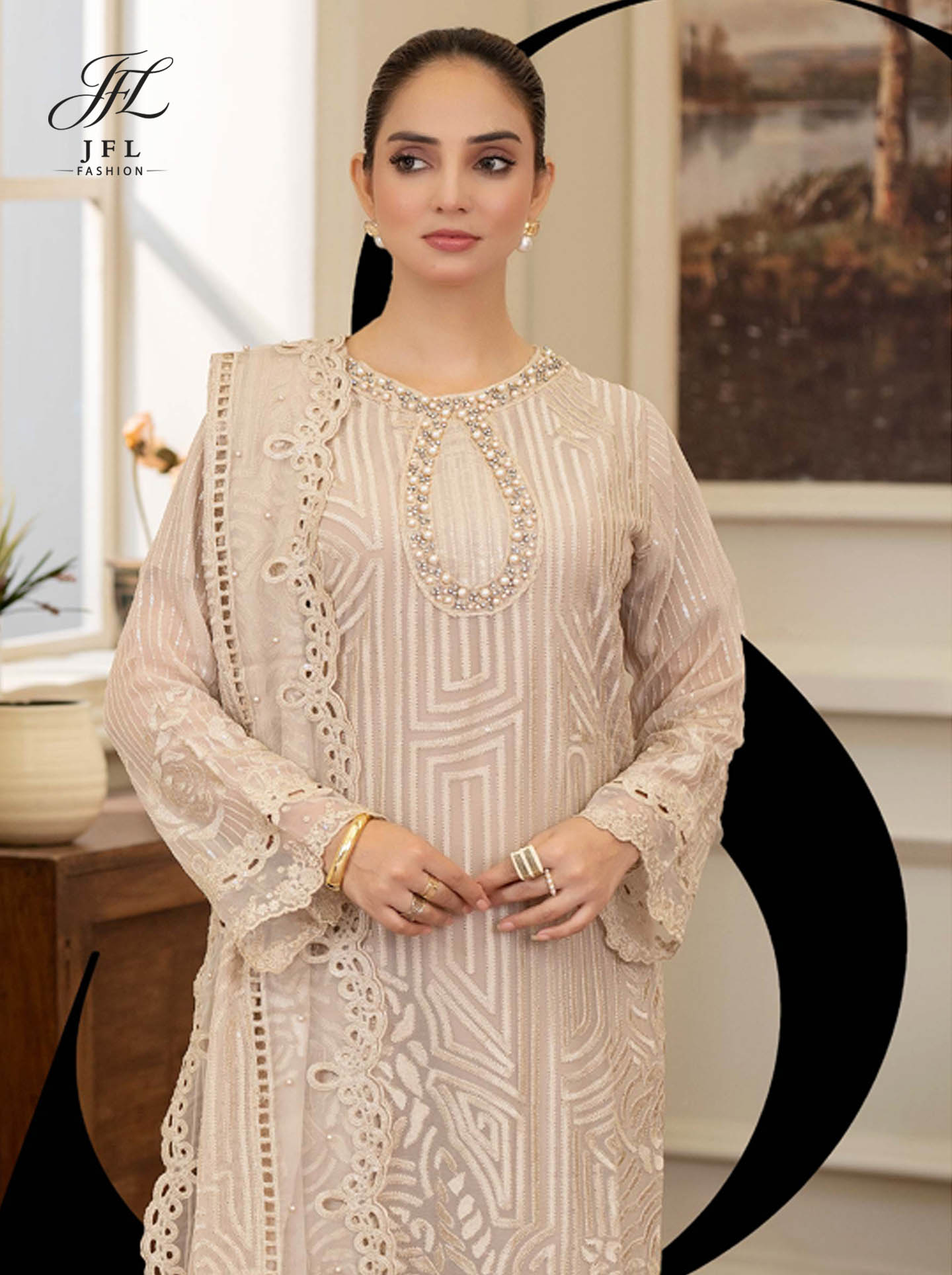 Laflora Luxury Chiffon D-001 - Image 2