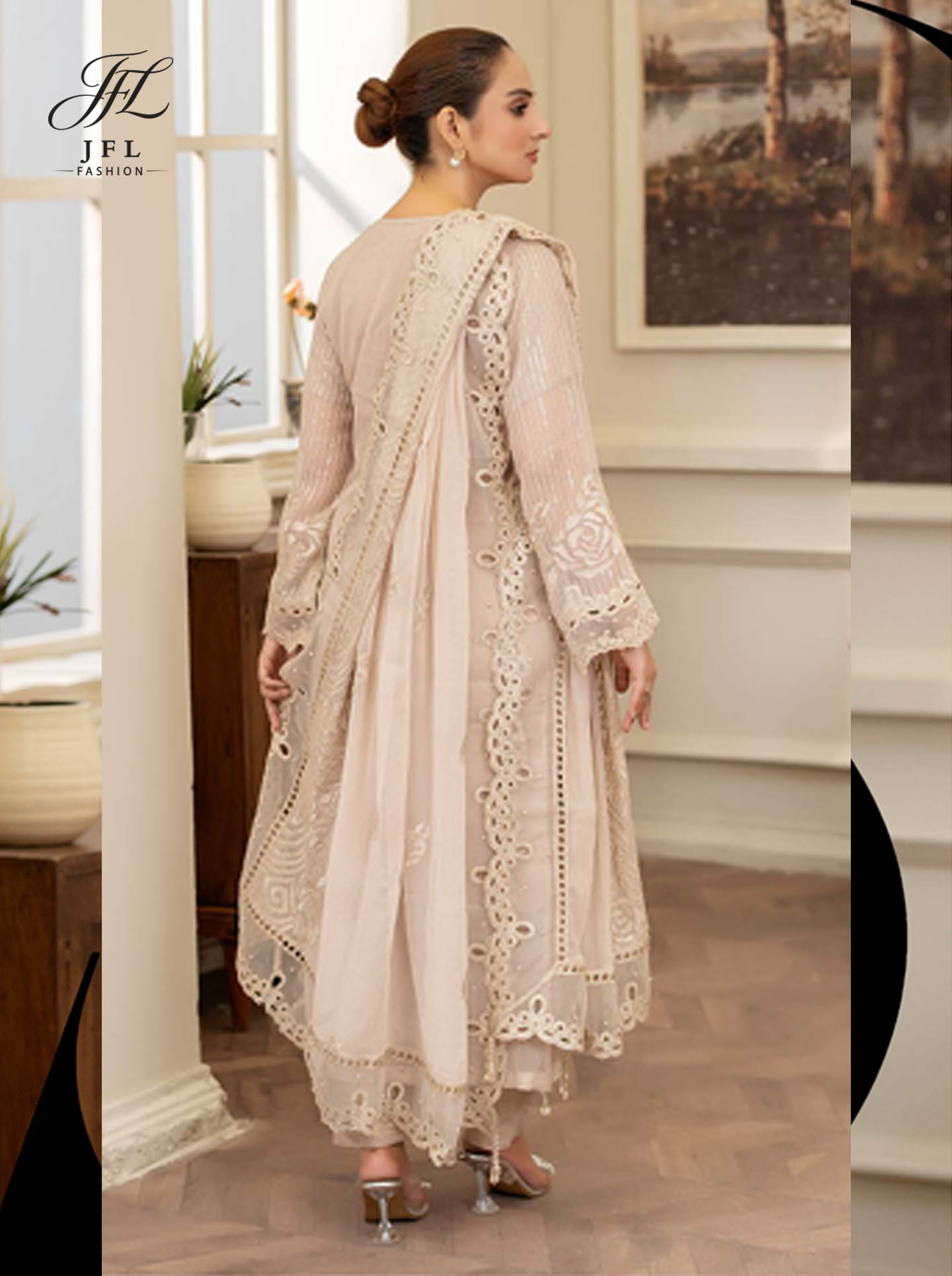 Laflora Luxury Chiffon D-001 - Image 3