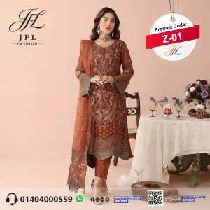 Zinnia Luxury Chiffon D-01